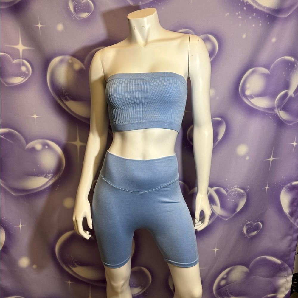 PINK Victoria's Secret Light Blue Apparel